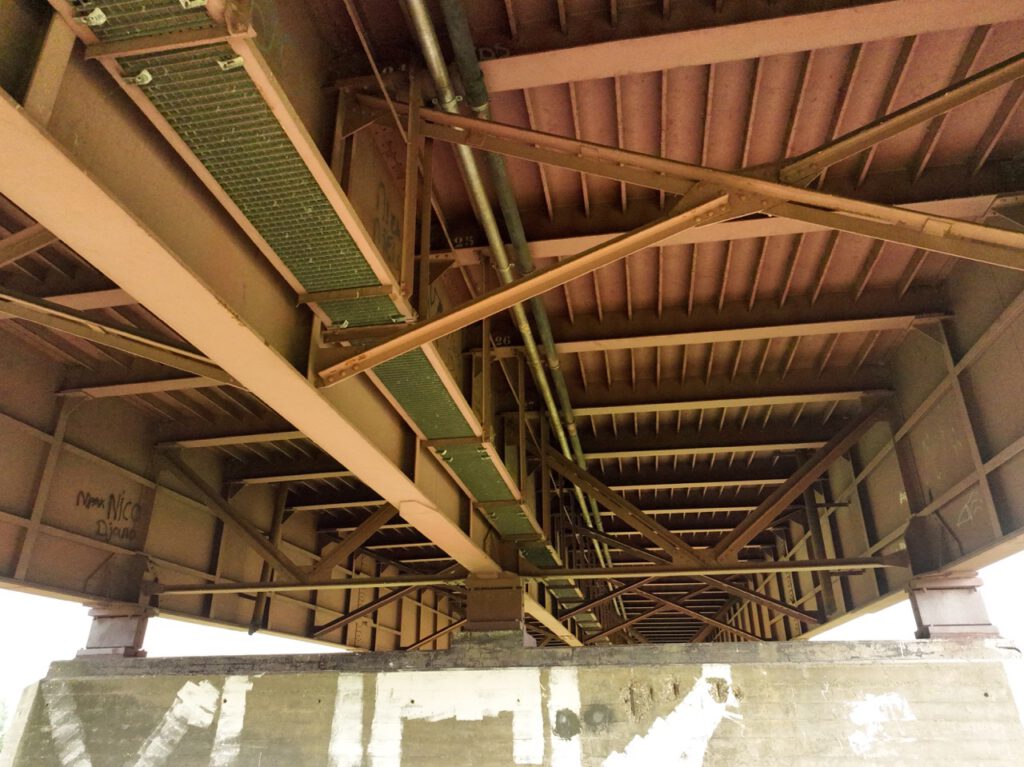 onderkant brugdek provincie Utrecht