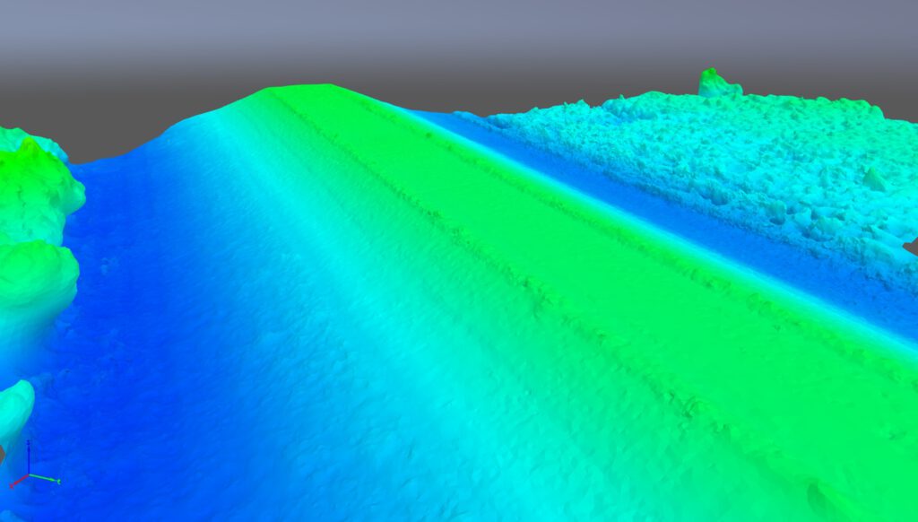dijk model hoogtekaart