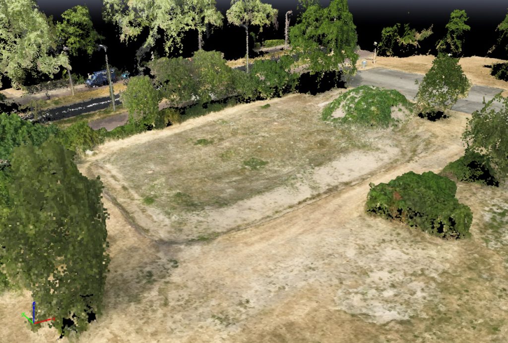 3d model bouwlocatie