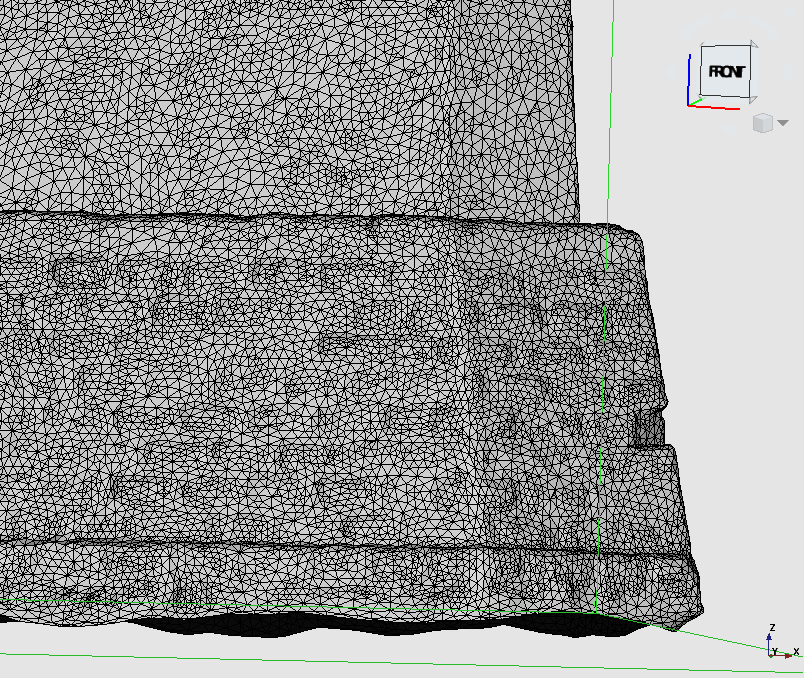3d mesh draadmodel